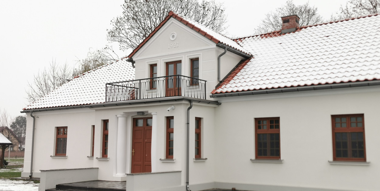 Dworek w Chąśnie po remoncie zachwyca