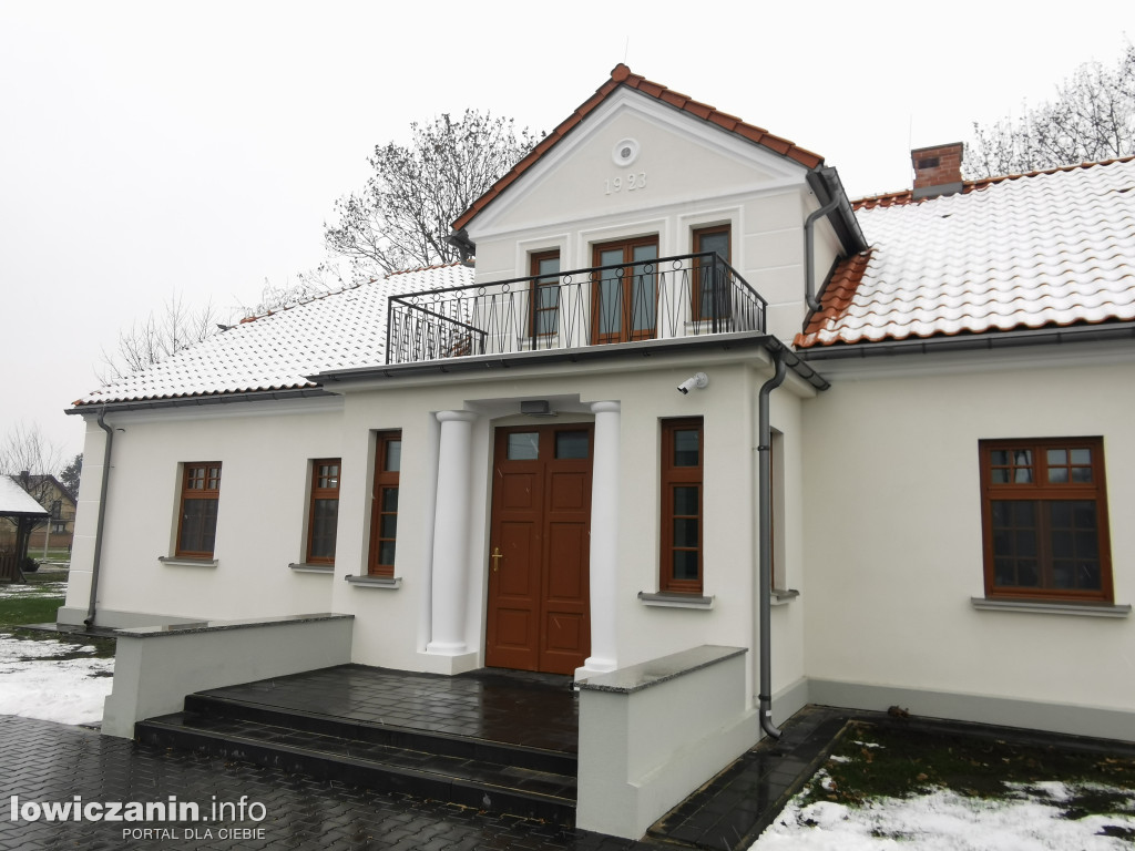 Dworek w Chąśnie po remoncie zachwyca