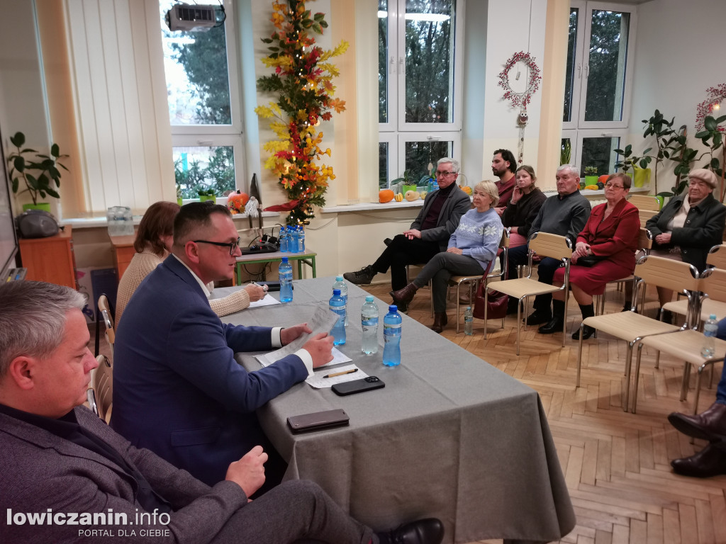 Zebranie na osiedlu Starzyńskiego