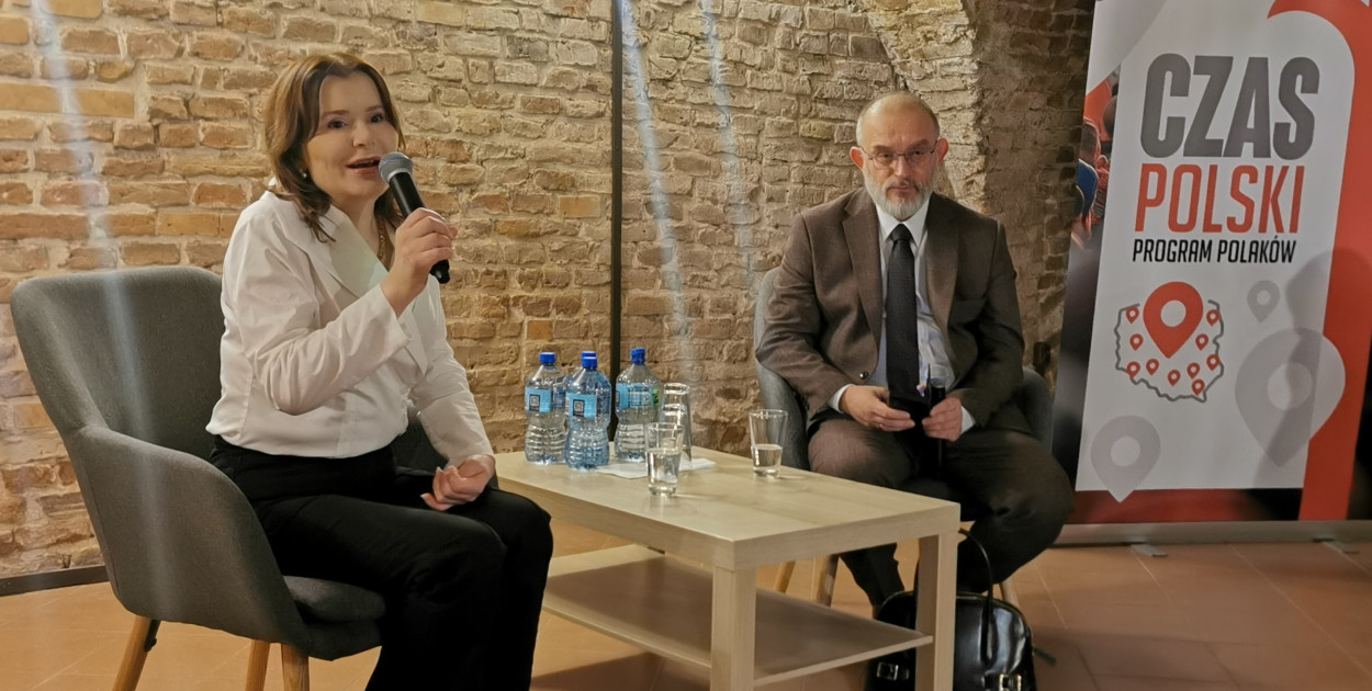 Spotkanie Anną Krupką w Łowiczu