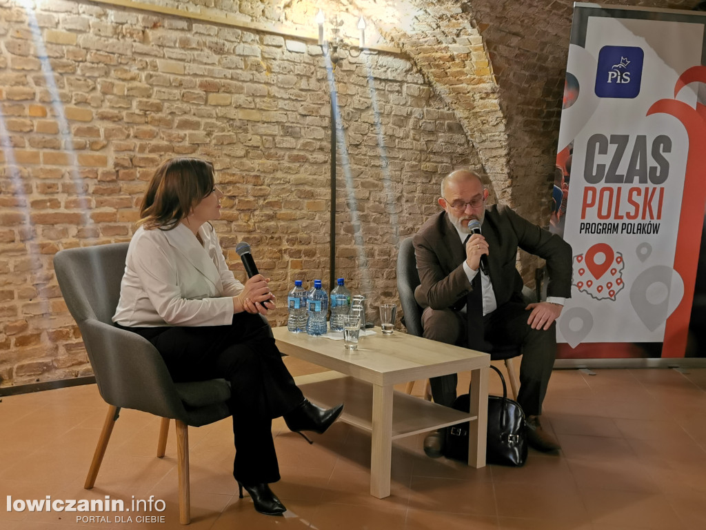 Spotkanie Anną Krupką w Łowiczu