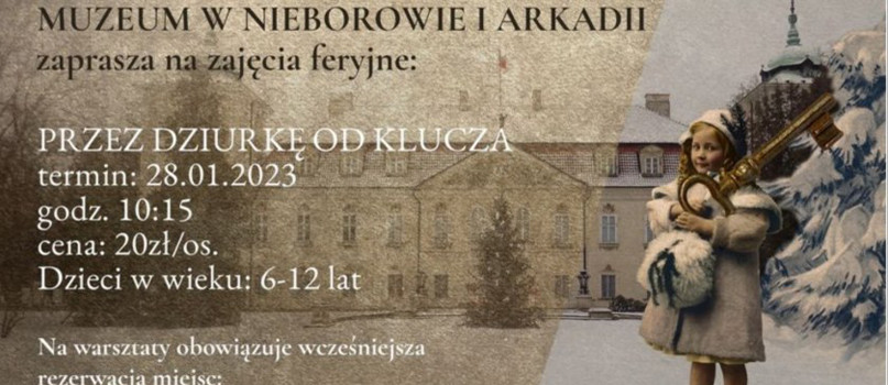 Zajęcia feryjne w Muzeum w Nieborowie-750