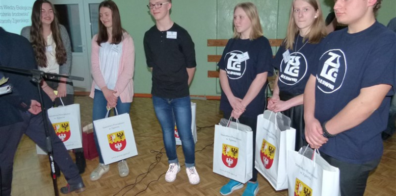 Wręczenie nagród. Fot. Elzbieta Woldan-Romanowicz