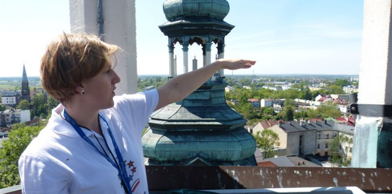 Zwiedzanie Muzeum Diecezjalnego. fot.Tomasz Matusiak