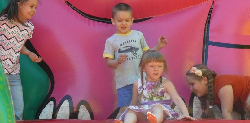 Piknik w Przedszkolu nr 4 w Łowiczu.