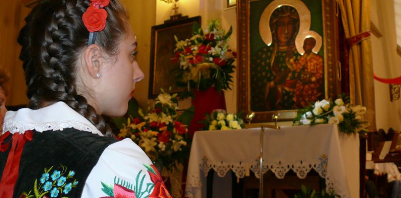 Domaniewice. Uroczystości nawiedzenia obrazu MB Jasnogórskiej  w w parafii pw. św. Bartłomieja Apostoła