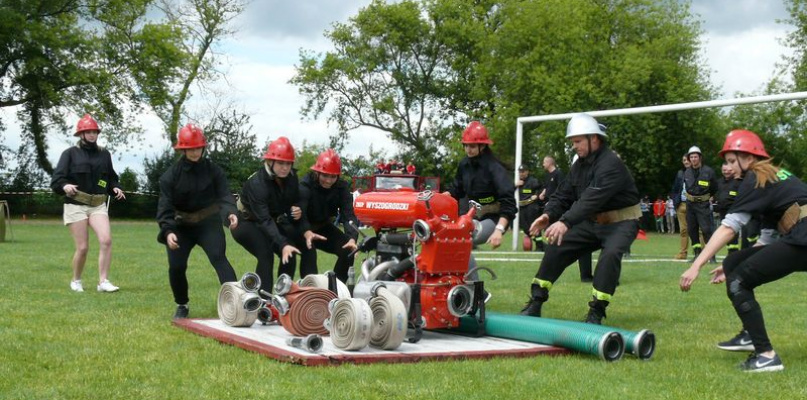 W Jackowicach odbyły się zawody sportowo-pożarnicze gminy Zduny.