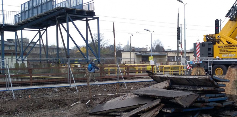 Części kładki już nie ma