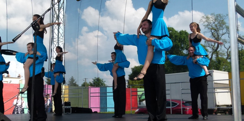 Tańce latynoskie w wykonaniu Kaliny. Fot. EWR