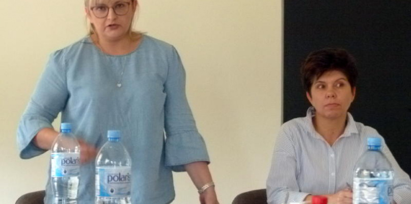 Beata Wszołek-Lewandowska i Anna Wielec. Fot. Elżbieta Woldan-Romanowicz