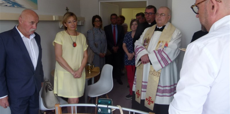 Otwarcie hospicjum w Głownie. Fot. EWR
