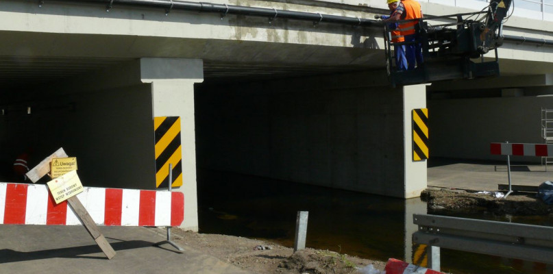 Wiadukt w ul. Arkadyjskiej po przebudowie. fot. tb