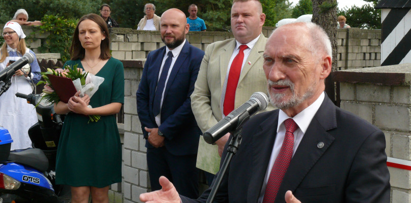 Antoni Macierewicz w Bolimowie.