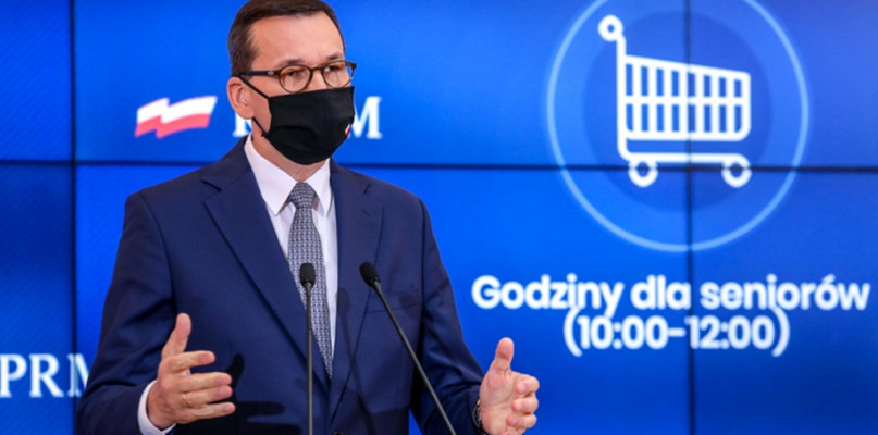 Premier Mateusz Morawiecki. fot. Adam Guz KPRM