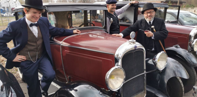 Tak w Głownie świętowano 121. rocznicę odwiedzin Andre Citroena. Wydarzenie odbyło się 18 kwietnia br. fot. Archiwum NŁ 