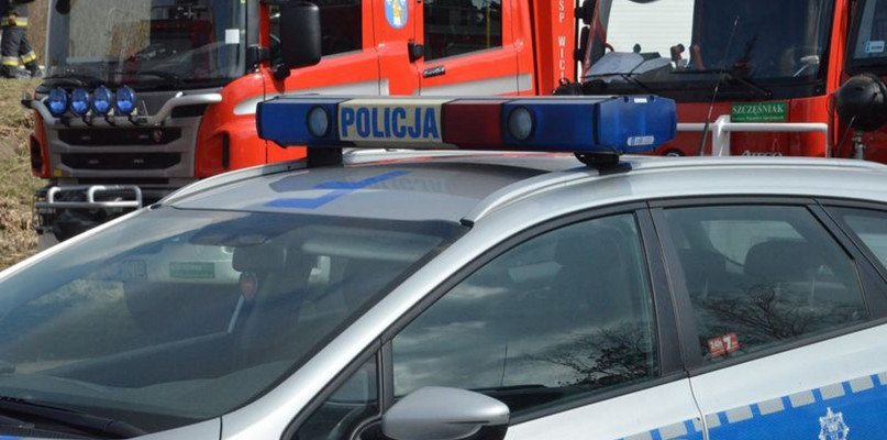 Policja i straż. fot. zastępcze