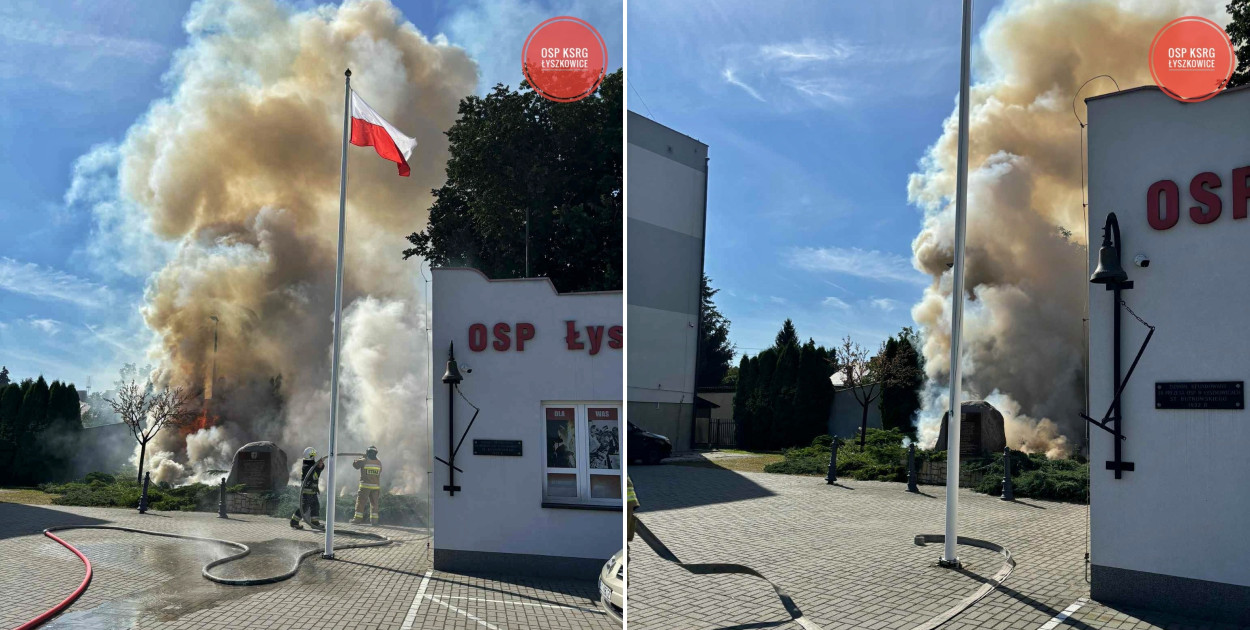 fot. OSP KSRG Łyszkowice