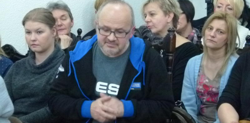 Dyskusja nad kształtem oświaty w Głownie, 30 stycznia 2017. Fot. EWR