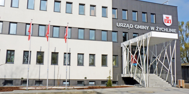 Urząd Gminy w Żychlinie. fot. Dorota Grąbczewska