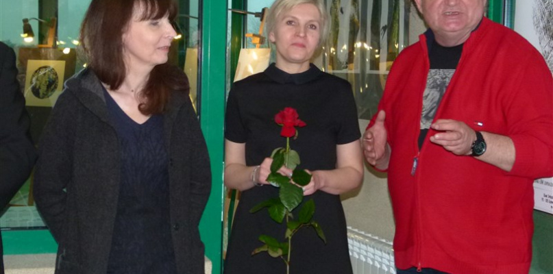 Wernisaż wystawy "Ślad i odcisk". Fot. EWR