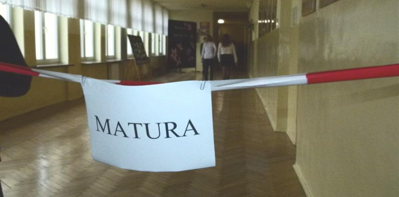 Matura 2017. ZSLG Głowno. Fot. Elżbieta Woldan-Romanowicz