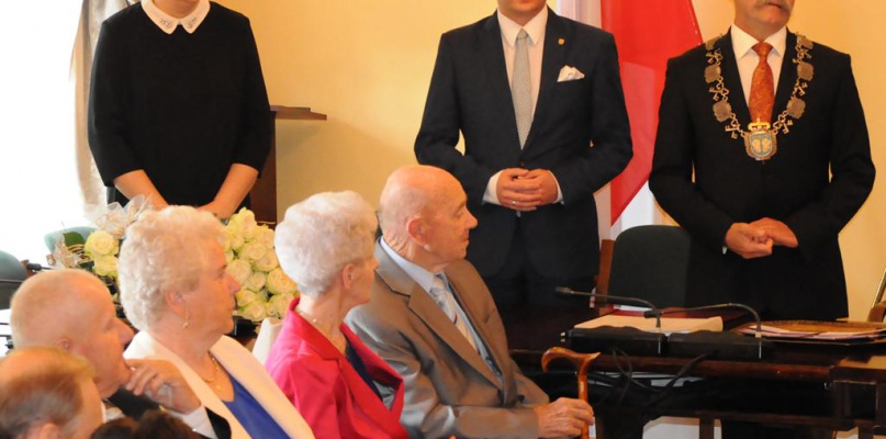 Uroczystość Złotych Godów w ratuszu