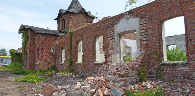 Tak jeszcze w 2016 roku wyglądała rzeźnia przy ul. Nadbzurzańskiej w Łowiczu. Fot. Mirosława Wolska-Kobierecka
