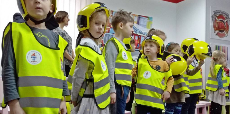 Otwarcie sali edukacyjnej Ognik w PSP Łowicz