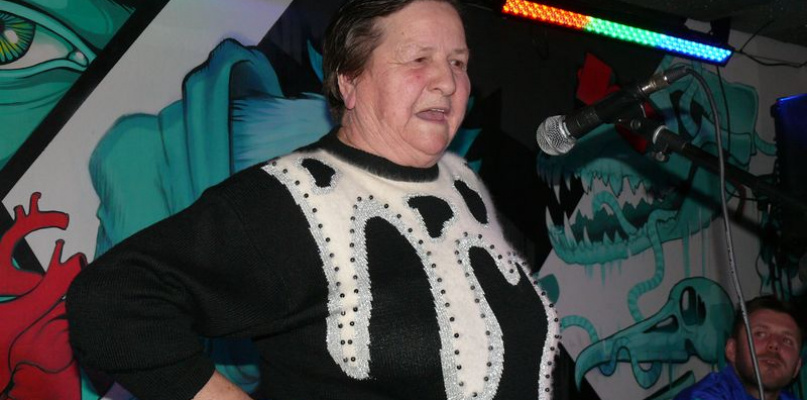 Zofia Mycka w czasie ostatniego Łopenstage .