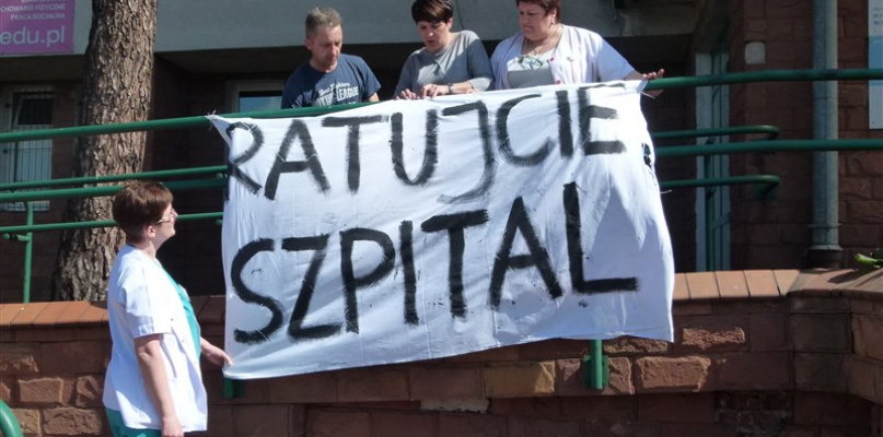 Szpital w Głownie, 18 kwietnia 2018. Fot. EWR