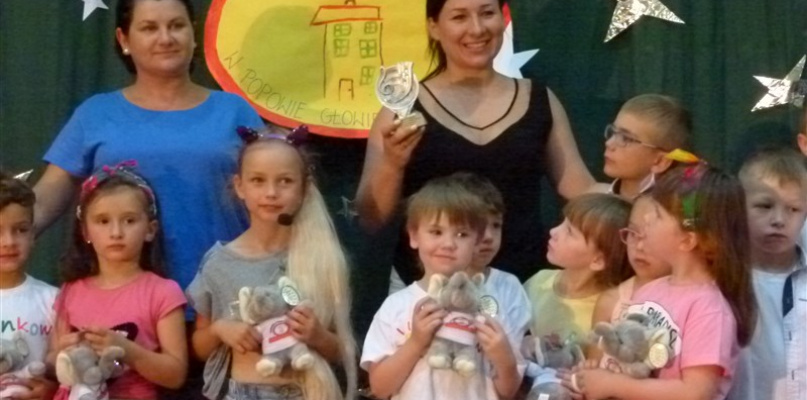 Laureaci miejsca I w kat. zespołowej - Osinkowo. Fot. EWR
