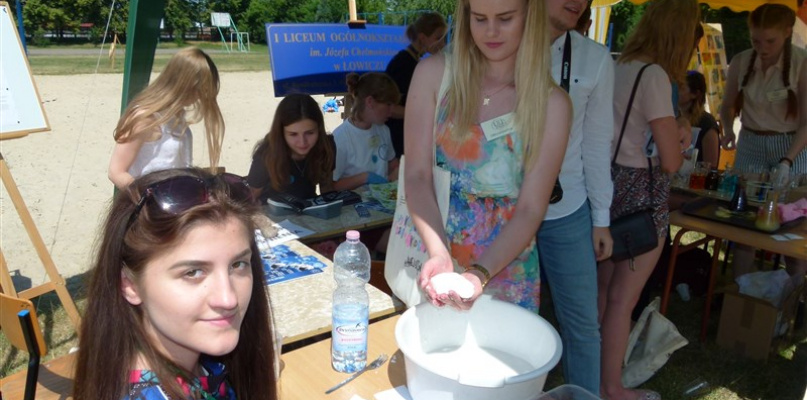Mały Piknik Naukowy w Łowiczu. Fot. EWR