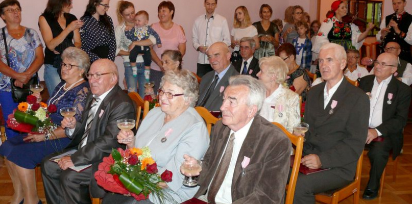 Nieborów. Jubileusz par małżeńskich. fot. Tomasz Bartos