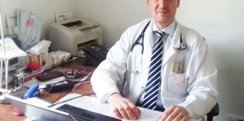 Prof. dr hab. n.med. Michał Ciurzyński. Fot. Wojciech Waligórski