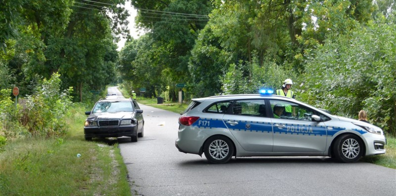 Śmiertelny wypadek w Koziołkach. Fot. EWR