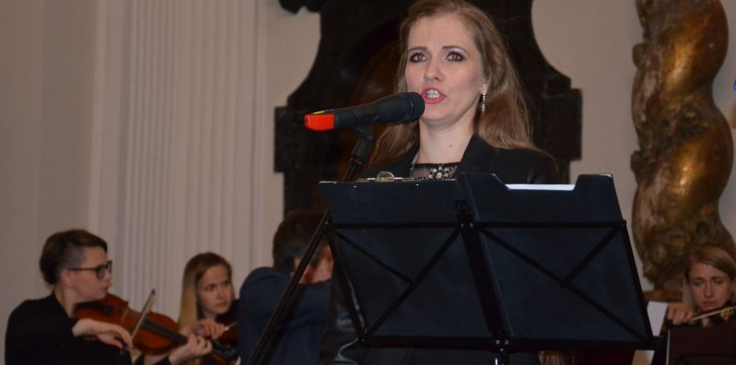 Koncert w sali barokowej ?owickiego muzeum. fot. tb.