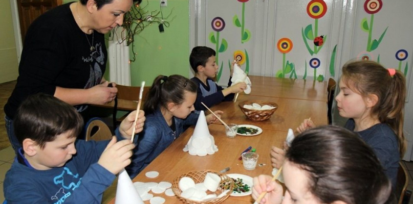 Warsztaty w SP Kiernozia, fot. GOK Kiernozia