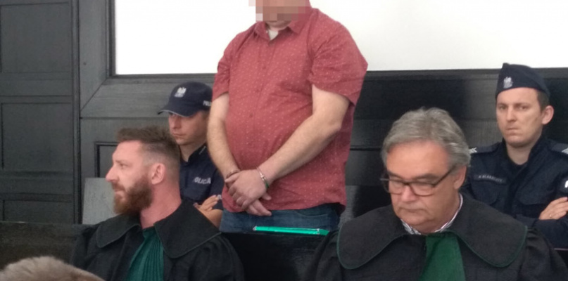 Przed Sądem Okręgowym w Łodzi rozpoczął się proces Mariusza S. oraz Marzeny B., oskarżonych o dokonanie morderstwa Mirona B. z Łowicza. Fot. Elżbieta Woldan-Romanowicz