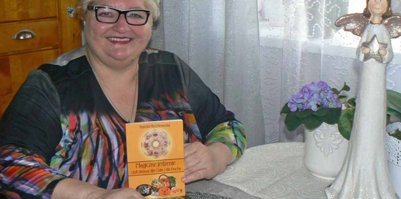 Kamila Ryszkowska. W sierpniu br. ukazała się już trzecia książka autorki z Głowna. Fot. Elżbieta Woldan-Romanowicz