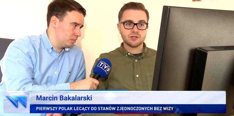 Kadr z materiału Wiadomości TVP
