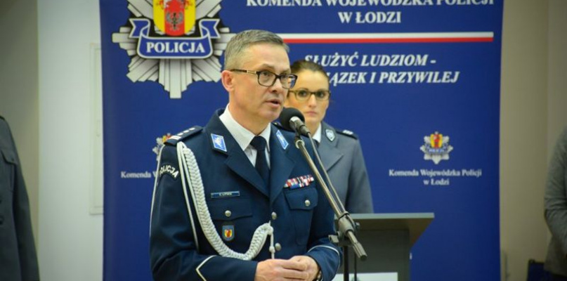 Insp. Sławomir Litwin. fot. KWP w Łodzi