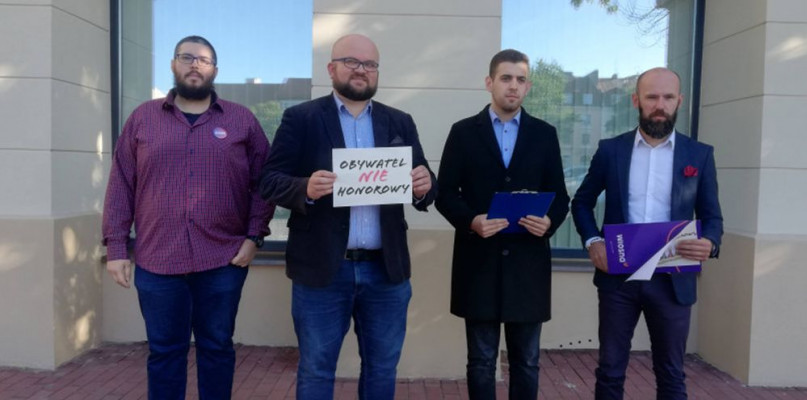 Od lewej: Sebastian Walczak, Wiktor Idzikowski, Oskar Kosenda i Michał Pietrzak