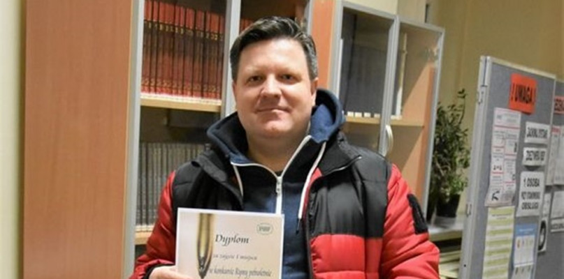 Jacek Rybus laureat konkursu fot. PBP w Łowiczu