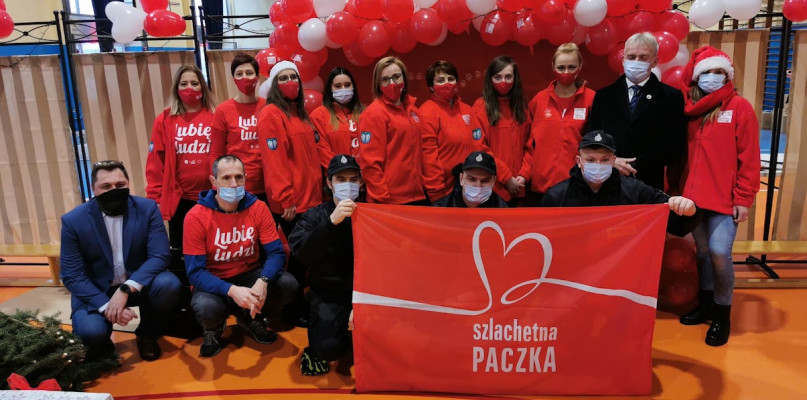 Szlachetna paczka 2021 w Łowiczu. fot. Tomasz Matusiak