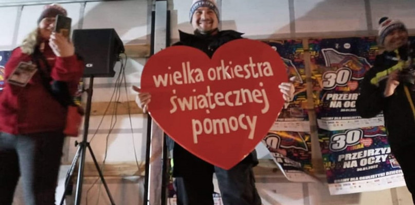 Sztab XXX finału WOŚP w Strykowie. fot. WOŚP Stryków