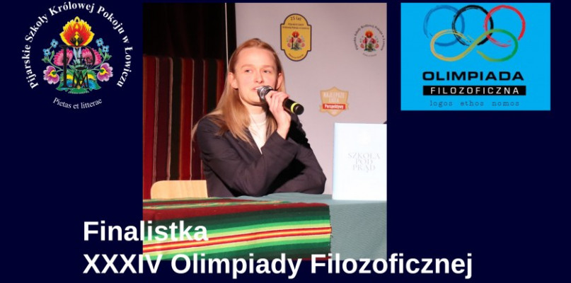 Agata Strugińska. fot. Piajrskie Szkoły Królowej Pokoju w Łowiczu