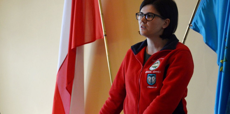 Łowicz. Katarzyna Piotrkiewicz, PTTK. fot. Koło Przewodników PTTK Łowicz