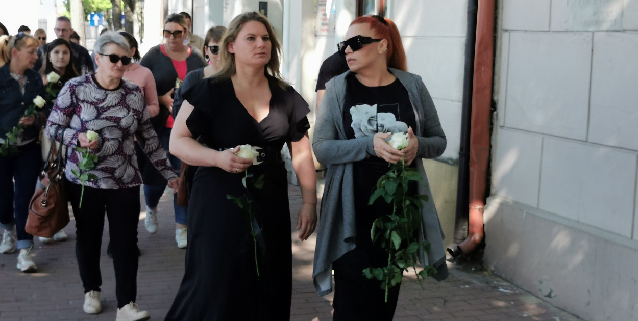 Ostatnie pożegnanie ośmioletniego Kamilka w Łowiczu. fot. tb/NL