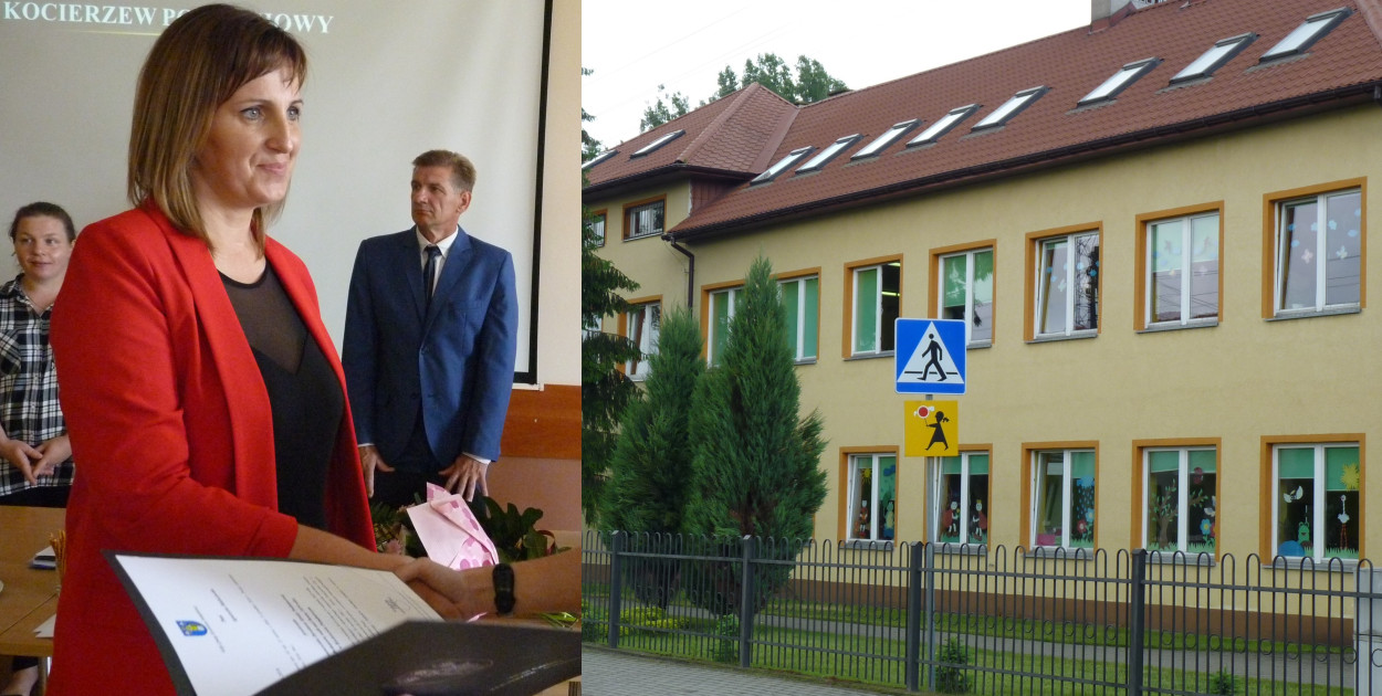 Agnieszka Maliszewska została dyrektorem szkoły w Kocierzewie w 2018 r. fot. archiwum NŁ 