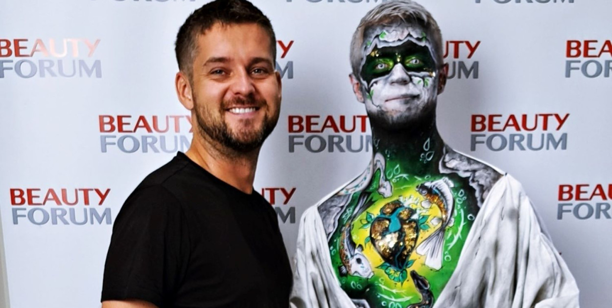 Łowiczanin Tomasz Stefaniak Mistrzem Polski facepaintingu!